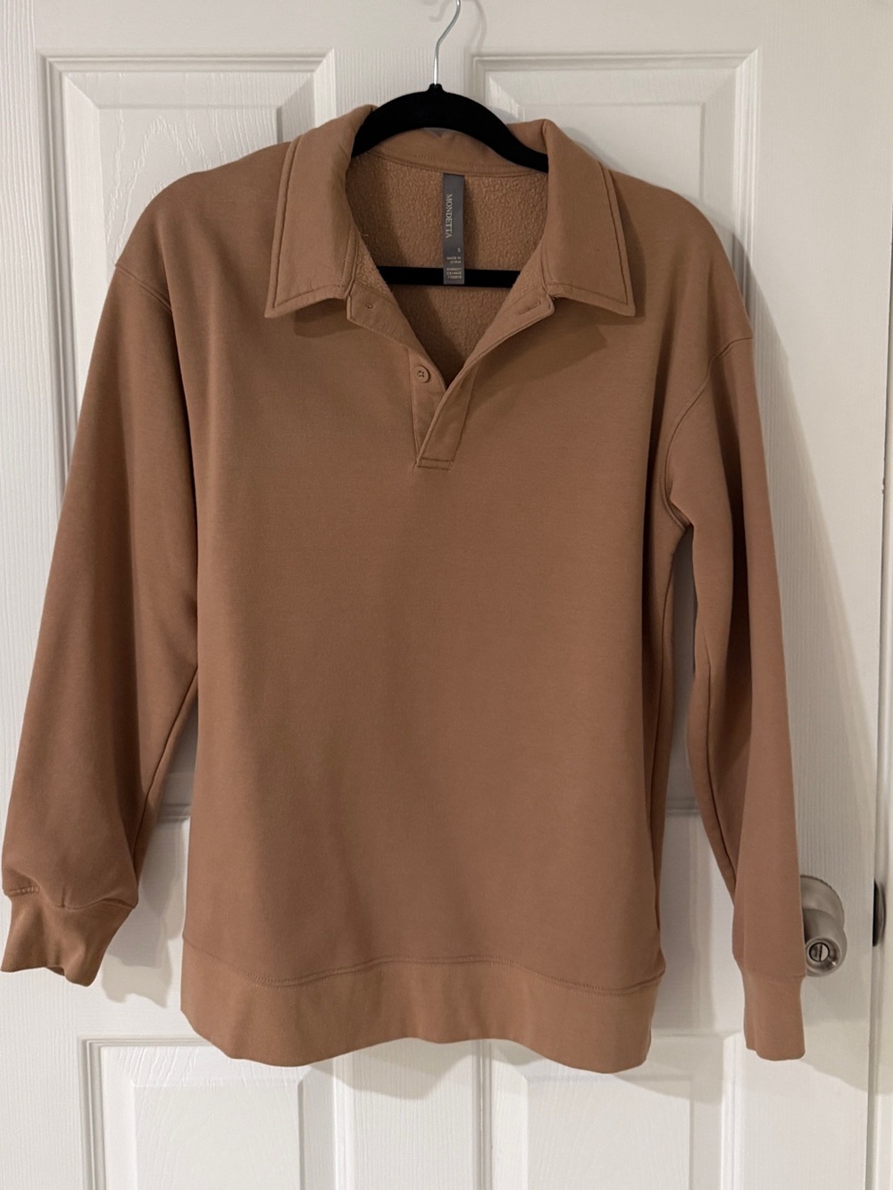 Pullover Sweater in Light Brown